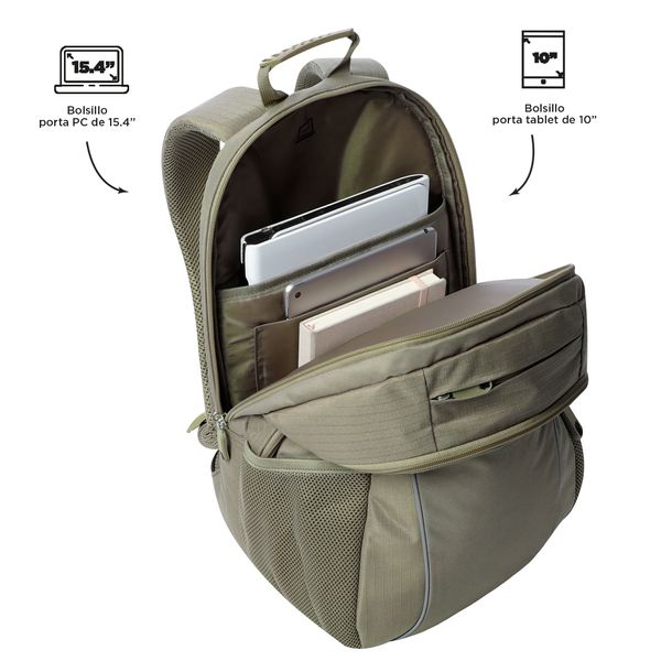 Mochila Ergonomica Grande Porta Laptop 15.4 | 32 L CAMBRI 2.0