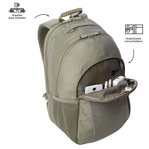 Mochila Ergonomica Grande Porta Laptop 15.4 | 32 L CAMBRI 2.0