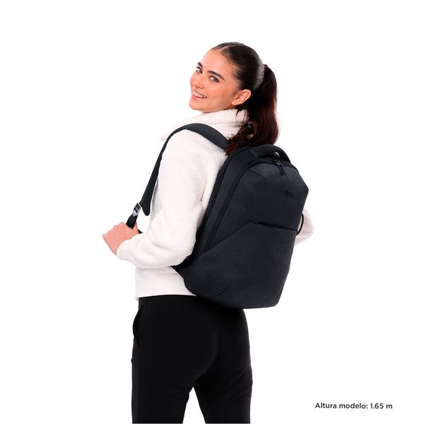 Mochila Mediana Porta Laptop 16 Con Bolsillo Secreto