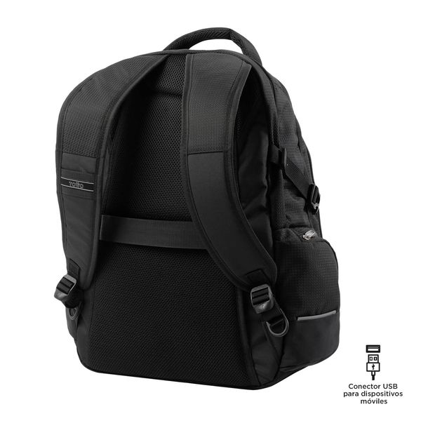 Mochila Ergonomica Extra Grande Porta Laptop 15.4 Con Correas De Compresion