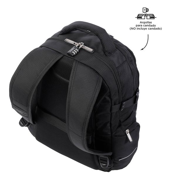 Mochila Ergonomica Extra Grande Porta Laptop 15.4 Con Correas De Compresion