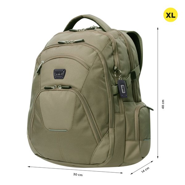 Mochila Ergonomica Extra Grande Porta Laptop 15.4 | 20 L POLIXAN 2.0