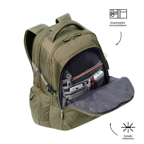 Mochila Ergonomica Extra Grande Porta Laptop 15.4 | 20 L POLIXAN 2.0