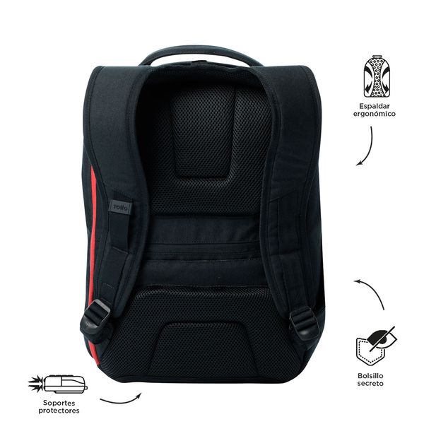 Mochila Ergonomica Grande Porta Laptop 13 | 14 L COLBERT