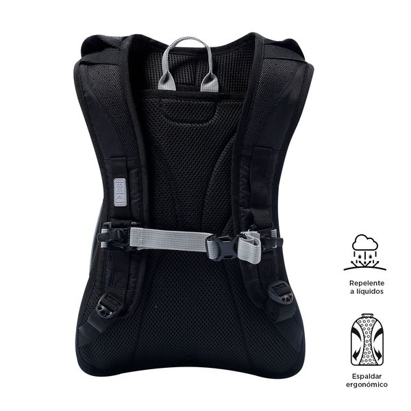 Mochila Hidratante Ergonomica Con Bolsa De 1.5 Litros Repelente A Liquidos