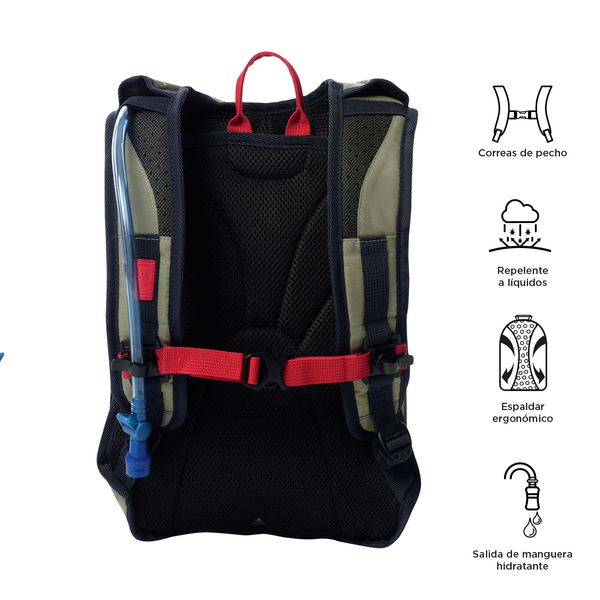 Mochila Ergonomica Chica Repelente a Liquidos | 12 L SUMMIT 12
