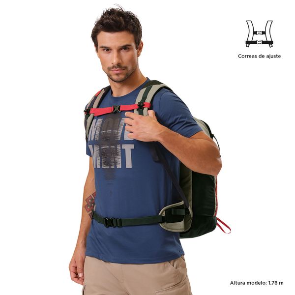 Mochila Ergonomica Grande Repelente a Liquidos | 35 L SUMMIT 35