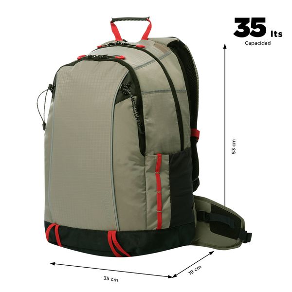 Mochila Ergonomica Grande Repelente a Liquidos | 35 L SUMMIT 35