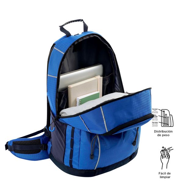 Mochila Ergonomica Grande Repelente a Liquidos | 35 L SUMMIT 35