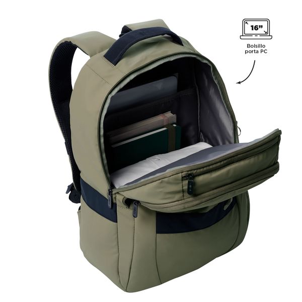 Mochila Grande Porta Laptop 16 | 23 L WIVETTO 2.0