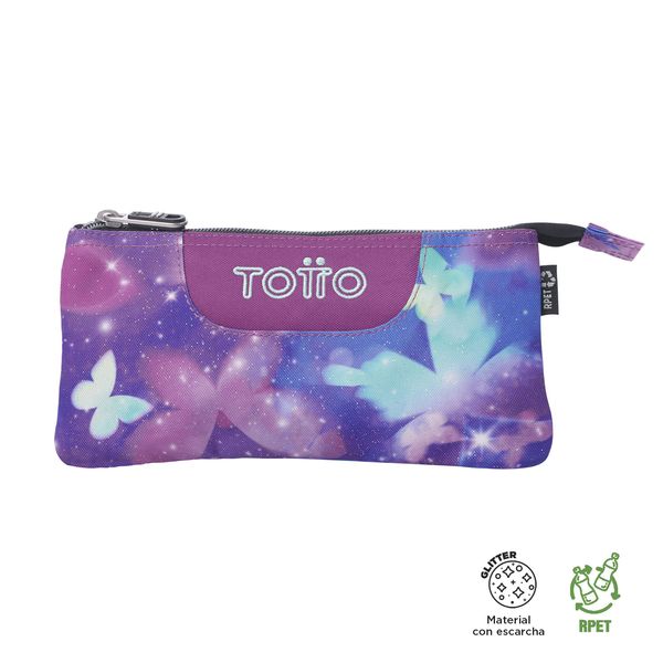 Lapicera para Nina | con Triple Bolsillo TABLERO GLITTER