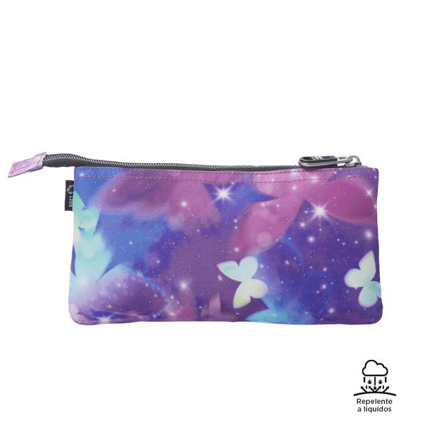 Lapicera para Nina | con Triple Bolsillo TABLERO GLITTER
