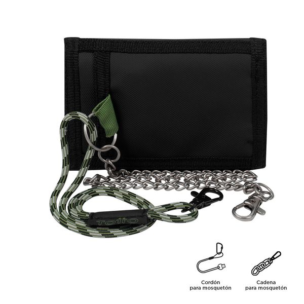 Cartera Para Hombre Con Monedero Y Bloqueo Rfid Contrast Mee