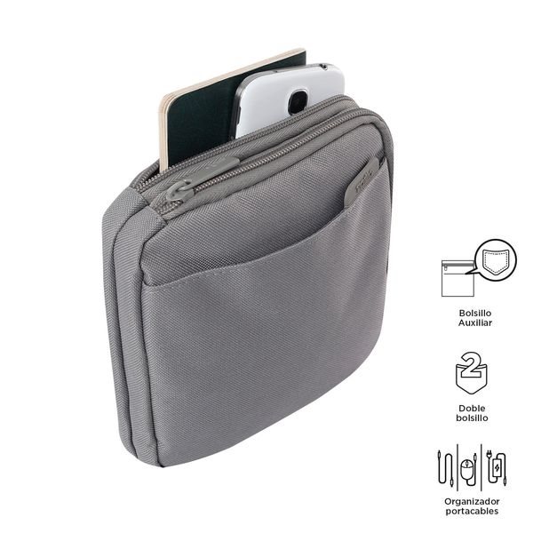 Lapicera Unisex Lapicera Practy Gris
