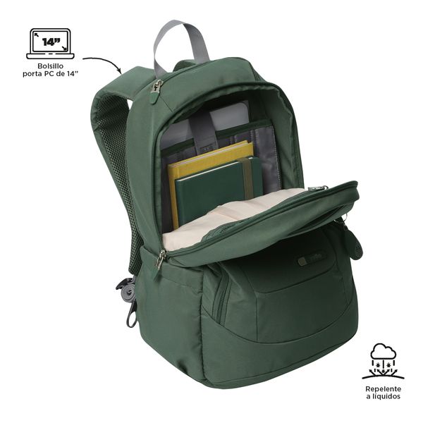 Mochila Ergonomica Grande Porta Laptop 14 | 25 L GOCTAL 2.0