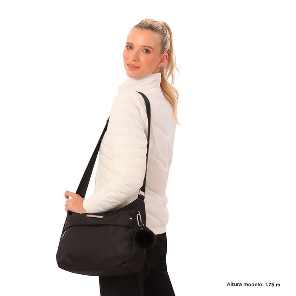 Bolsa Mujer Porta Pc 10 pulgadas  Adelaide 1 2.0 Negro