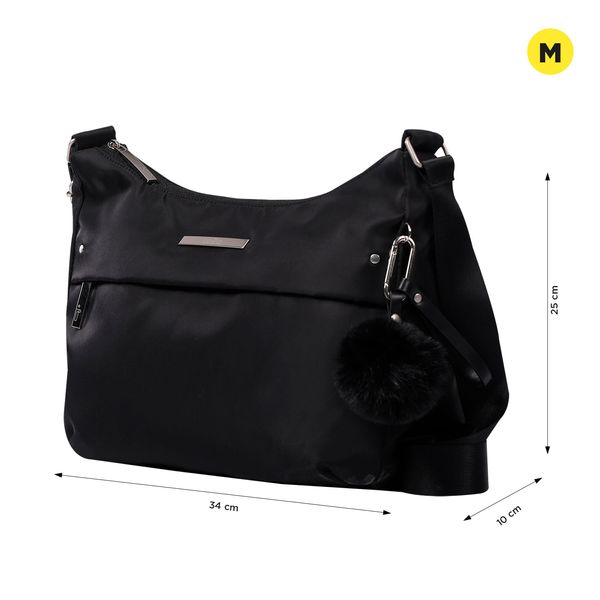 Bolsa Mujer Porta Pc 10 pulgadas  Adelaide 1 2.0 Negro
