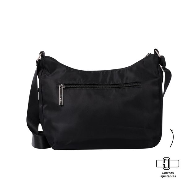 Bolsa Mujer Porta Pc 10 pulgadas  Adelaide 1 2.0 Negro