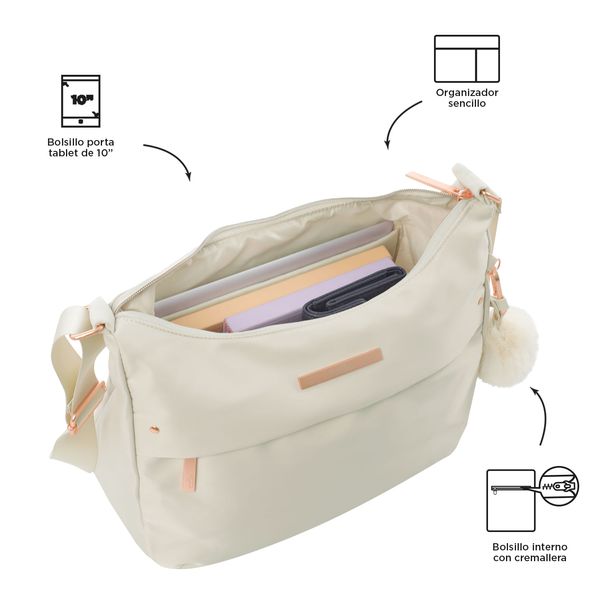 Bolsa de Dama - Mujer Crossbody Satchel ADELAIDE 1 2.0