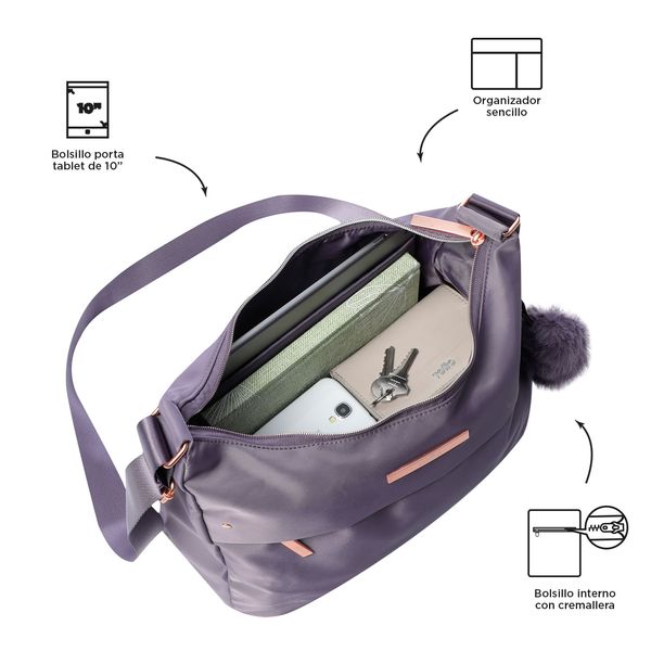 Bolsa de Dama - Mujer Crossbody Satchel ADELAIDE 1 2.0