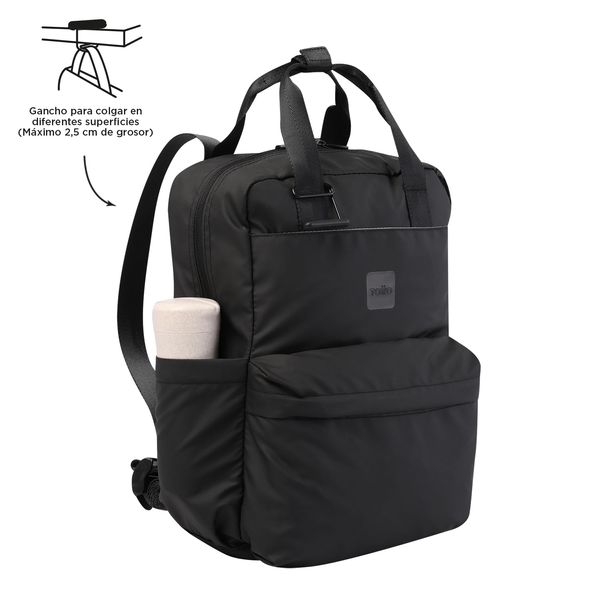 Mochila Porta Laptop 14 Bolsillo Secreto Y Organizador Interno