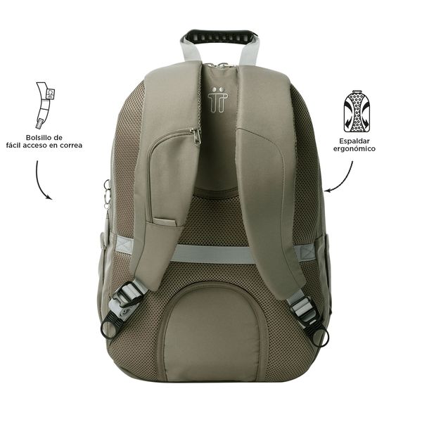 Mochila Ergonomica Extra Grande Porta Laptop 15.4 | 39 L KRIMMLER 2.0