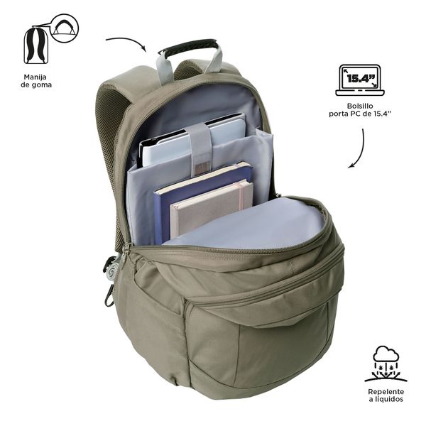 Mochila Ergonomica Extra Grande Porta Laptop 15.4 | 39 L KRIMMLER 2.0