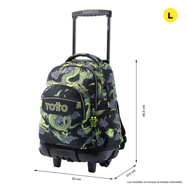 Mochila Escolar Con Ruedas Para Ninas Porta Laptop 15.4 Proteccion Contra Impactos
