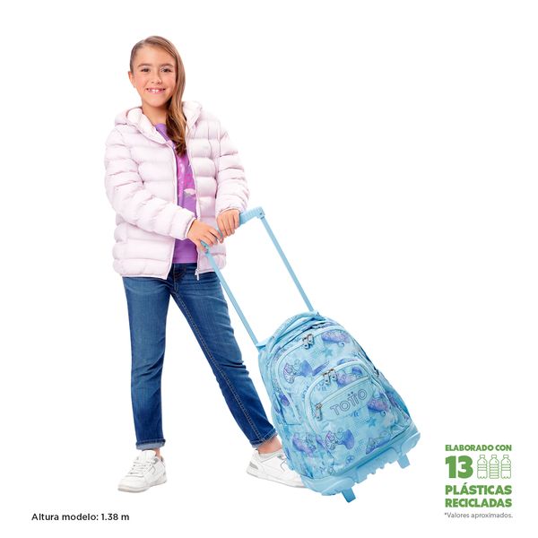 Mochila Grande con Ruedas Porta Laptop 15.4 | 25 L RENGLON