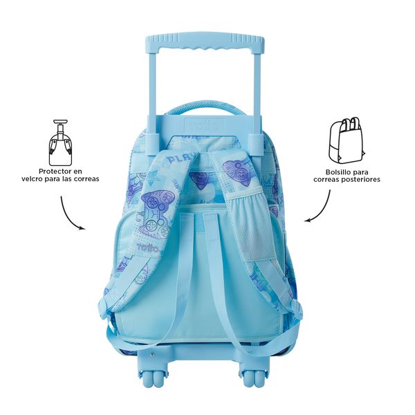 Mochila Grande con Ruedas Porta Laptop 15.4 | 25 L RENGLON