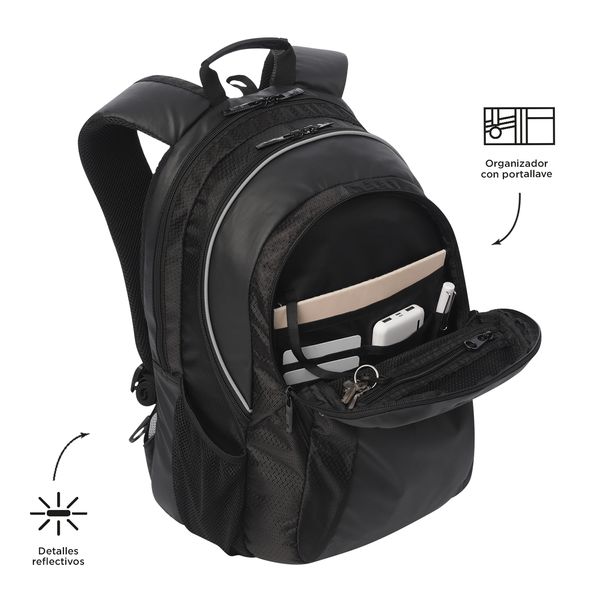 Mochila Ergonomica Grande Porta Laptop 15.4 | 38 L TECK 2.0 L