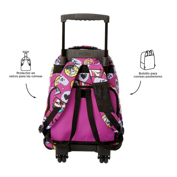 Mochila Grande con Ruedas Porta Laptop 15.4 | 25 L RENGLON