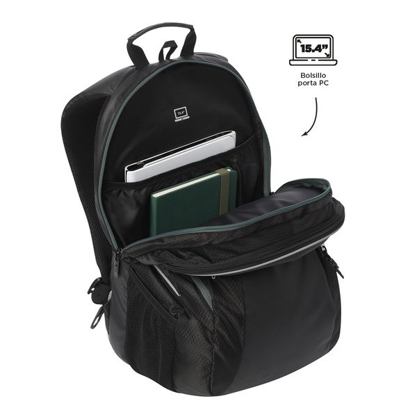 Mochila Ergonomica Grande Porta Laptop 15.4 | 38 L TECK 2.0 L