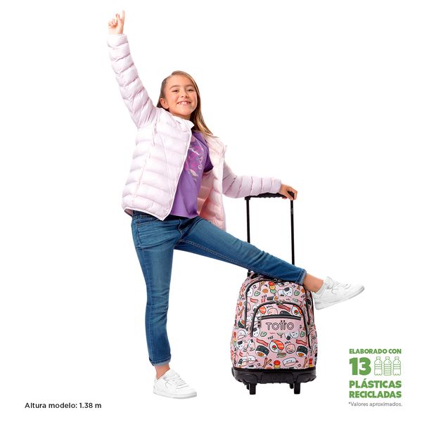 Mochila Grande con Ruedas Porta Laptop 15.4 | 25 L RENGLON