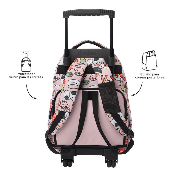 Mochila Grande con Ruedas Porta Laptop 15.4 | 25 L RENGLON