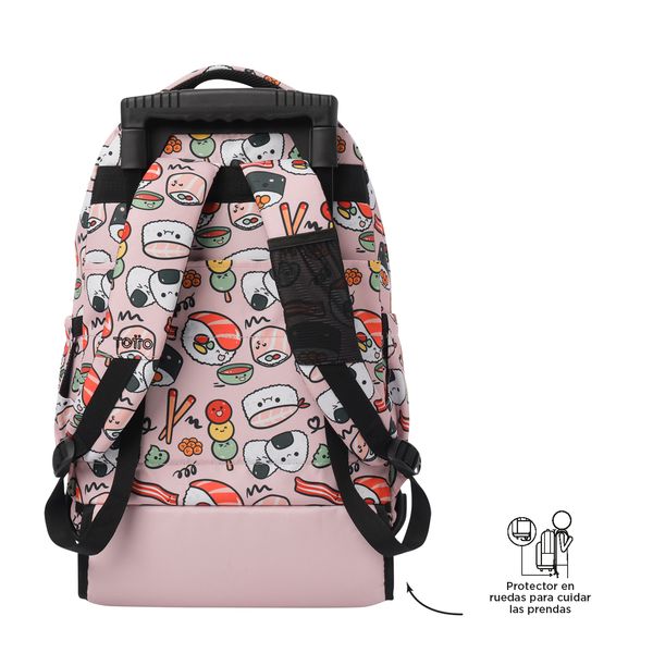 Mochila Grande con Ruedas Porta Laptop 15.4 | 25 L RENGLON