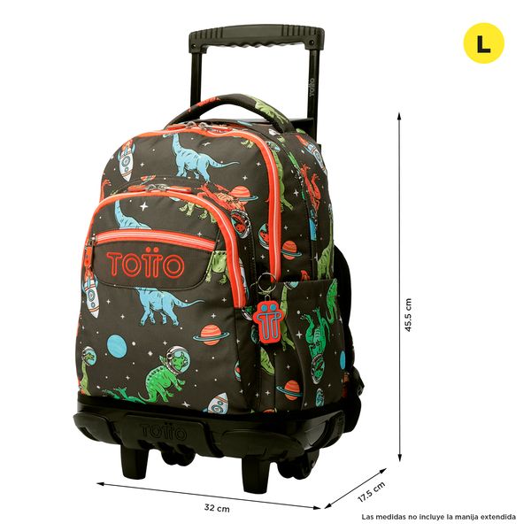 Mochila Grande con Ruedas Porta Laptop 15.4 | 25 L RENGLON