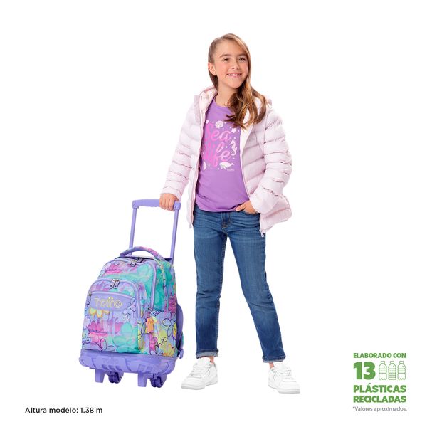 Mochila Grande con Ruedas Porta Laptop 15.4 | 25 L RENGLON