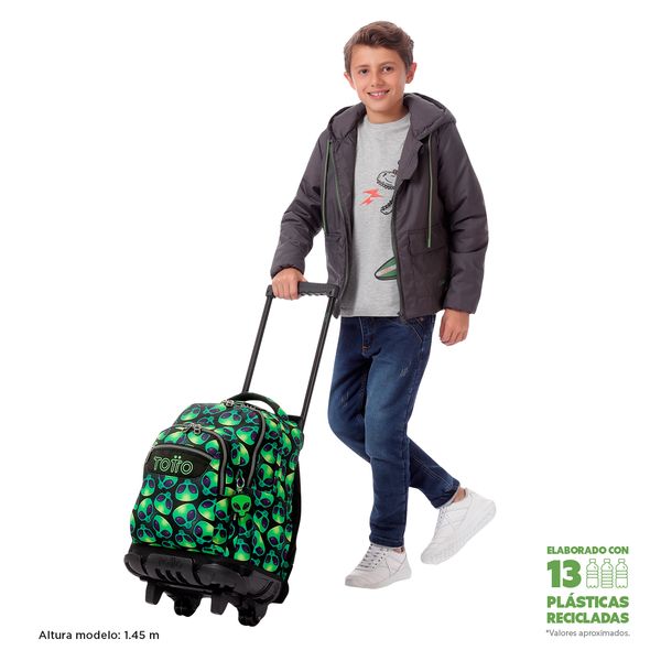 Mochila Grande con Ruedas Porta Laptop 15.4 | 25 L RENGLON
