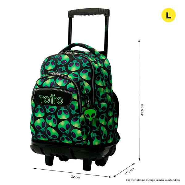 Mochila Grande con Ruedas Porta Laptop 15.4 | 25 L RENGLON