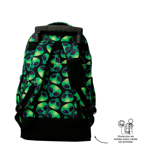 Mochila Grande con Ruedas Porta Laptop 15.4 | 25 L RENGLON