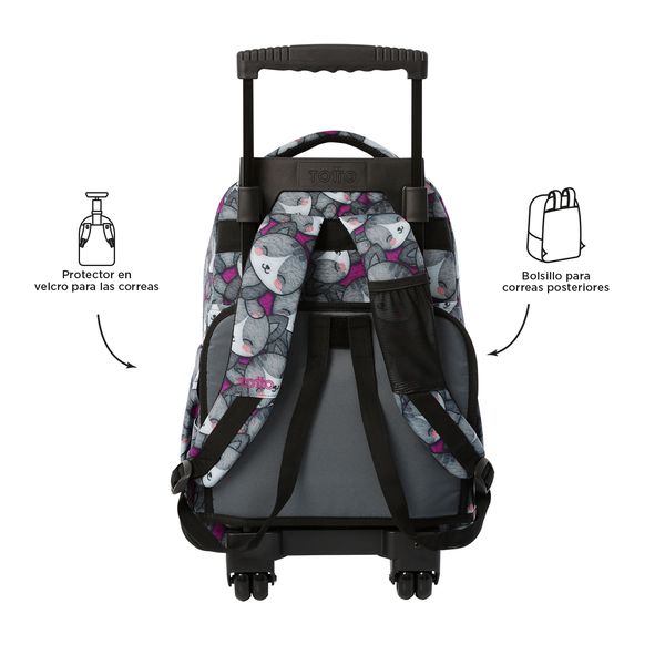 Mochila Grande con Ruedas Porta Laptop 15.4 | 25 L RENGLON