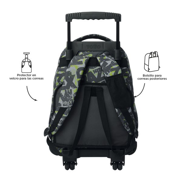 Mochila Grande con Ruedas Porta Laptop 15.4 | 25 L RENGLON