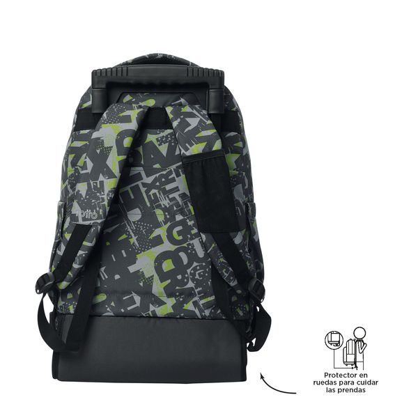 Mochila Grande con Ruedas Porta Laptop 15.4 | 25 L RENGLON