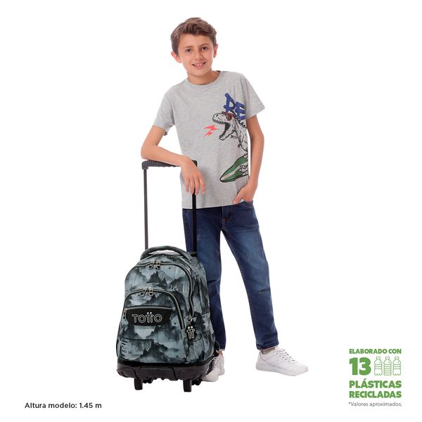 Mochila Grande con Ruedas Porta Laptop 15.4 | 25 L RENGLON