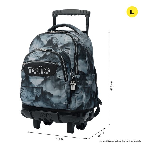 Mochila Grande con Ruedas Porta Laptop 15.4 | 25 L RENGLON