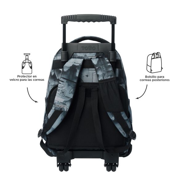 Mochila Grande con Ruedas Porta Laptop 15.4 | 25 L RENGLON