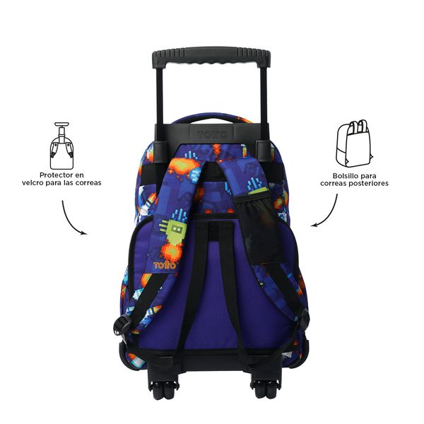 Mochila Grande con Ruedas Porta Laptop 15.4 | 25 L RENGLON