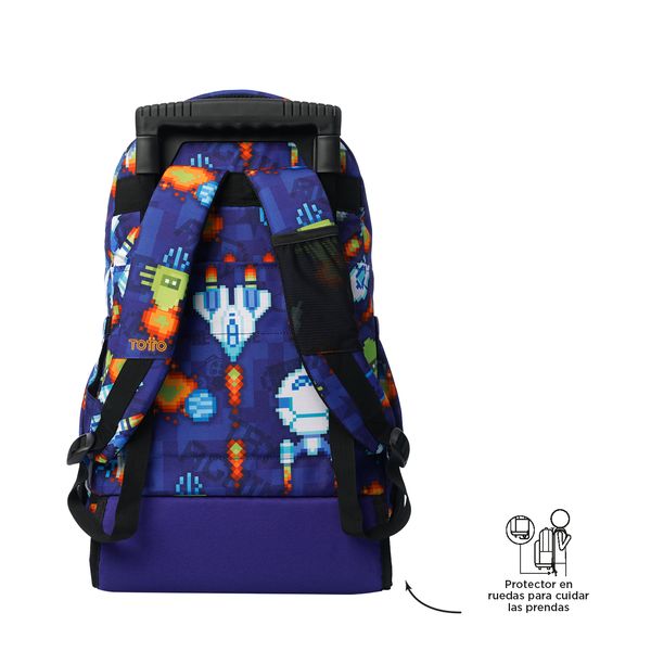 Mochila Grande con Ruedas Porta Laptop 15.4 | 25 L RENGLON