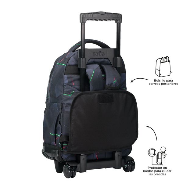 Mochila con Ruedas Rue Bomper Renglones